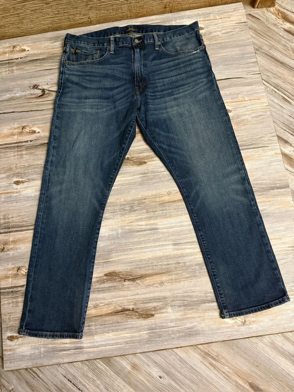 Polo Ralph Lauren Men’s 36x30 Hampton Relaxed Straight Dark Blue